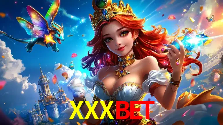 A princesa de um reino de fantasia mágico, com seu pequeno dragão, apresentando um mundo de prêmios encantados nos jogos de caça-níqueis do cassino XXXBET.
